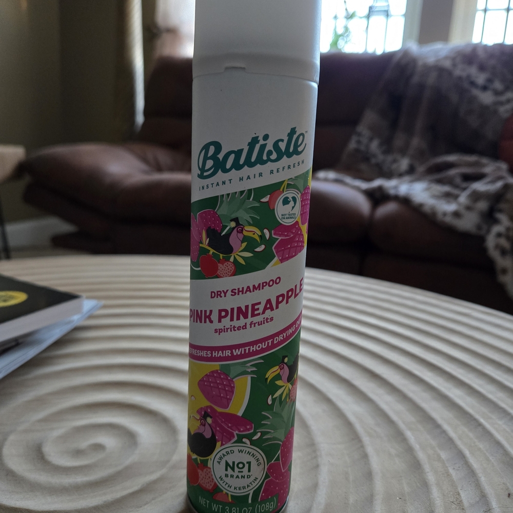Batiste Pink Pineapple Dry Shampoo - Tropical Instant Hair Refresh & Volume